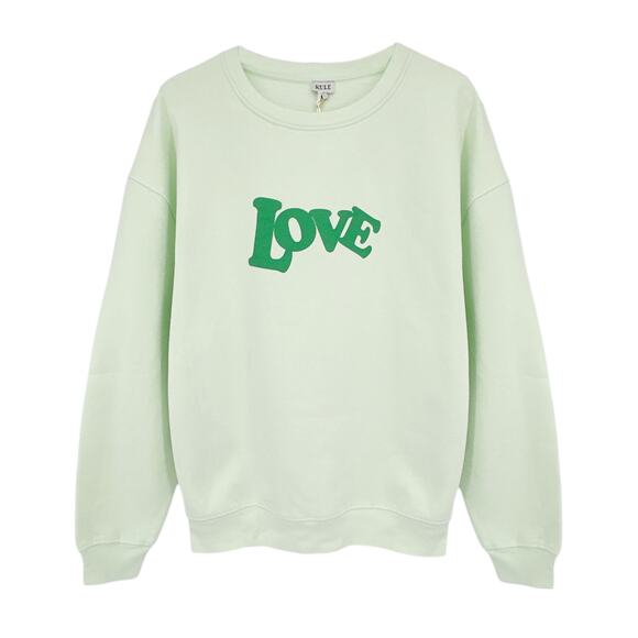 KULE The Oversized 70's LOVE Sweatshirt L - Picture 1 of 10